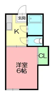 有明荘【2階】の間取り
