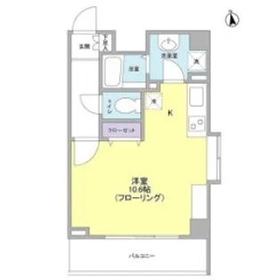 リバーレ秋葉原【12階】の間取り