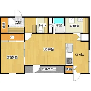 chouette blanc(シュエットブラン)【1階】の間取り