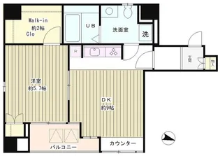 レオーネ三越前【4階】の間取り