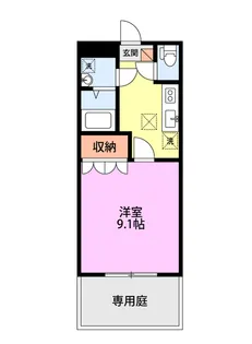 プリオール【1階】の間取り