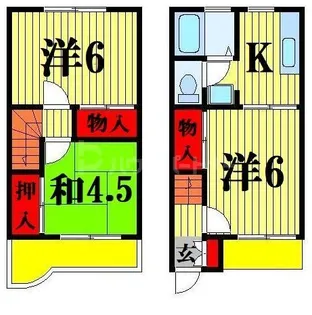 千葉県流山市大字西平井【一戸建】の間取り