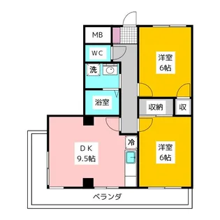 第一石原ビル【3階】の間取り
