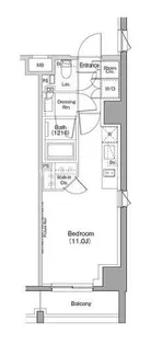 東京都渋谷区恵比寿3【マンション】の間取り
