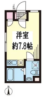 B.E.Grand菊川【3階】の間取り