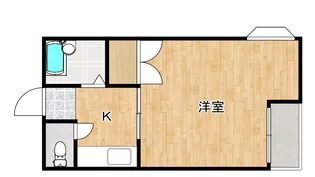 ルクール1【1階】の間取り