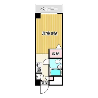木曽屋第3ビル【3階】の間取り