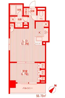 HF新横浜レジデンス【3階】の間取り