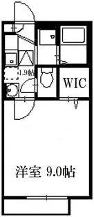 ベルドミール横濱【1階】の間取り