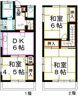 東京都杉並区善福寺3【一戸建】の間取り