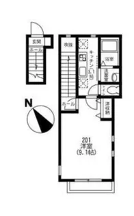 メゾン エクリュの間取り
