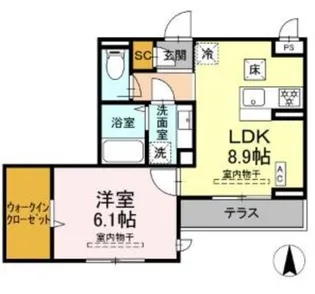 シェ・モア さがみ野【0】【2階】の間取り