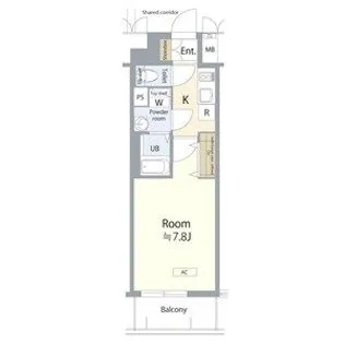 エスリード金山リュクス【15階】の間取り