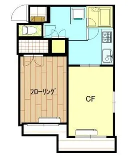 徳丸マンション【4階】の間取り