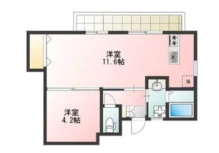 エイテックスコーポ【3階】の間取り