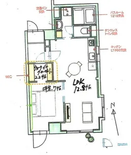 グランウフ保坂【5階】の間取り