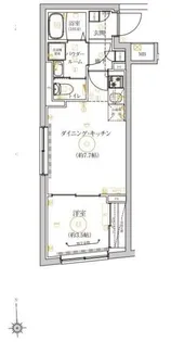 東京都品川区西品川2【マンション】の間取り