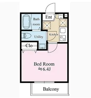 テラス戸越公園【1階】の間取り