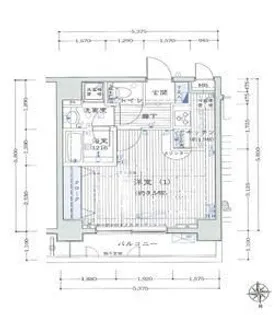 東京都千代田区神田錦町3【マンション】の間取り