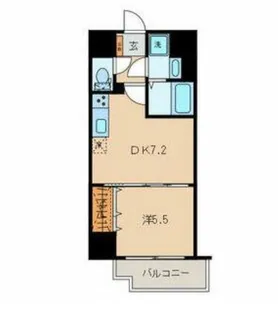 東京都北区赤羽南1【マンション】の間取り