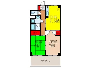 NLバルビゾンスカイ【1階】の間取り