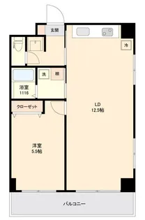 東京都足立区綾瀬4【マンション】の間取り