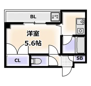 アスカマンション【5階】の間取り
