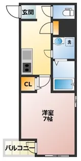 レジーナコートII【1階】の間取り