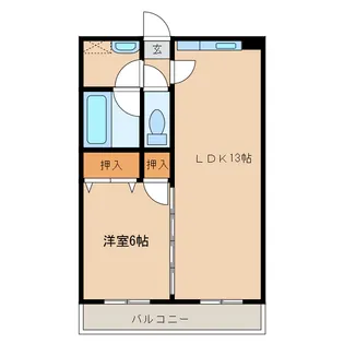 宮崎県宮崎市高洲町【マンション】の間取り