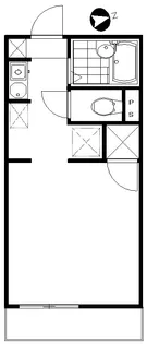 メール南成瀬【2階】の間取り