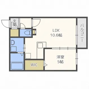 コローレN32イースト【5階】の間取り