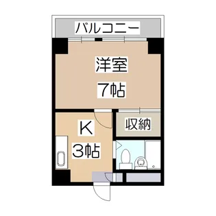 グランビルド阿倍野【4階】の間取り