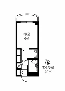 グランモナークHIROTA【3階】の間取り
