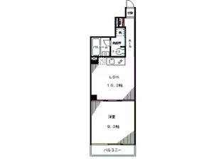 ラグゼナ東高円寺【2階】の間取り