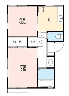 ドレミファ荘【1階】の間取り