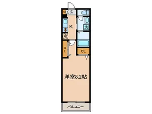 FOUR SEASONS【2階】の間取り