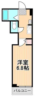 グランクオール青井WEST【1階】の間取り