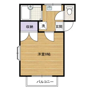 ウイスタリア宮下D棟【1階】の間取り
