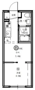 オオコウコーポラス【2階】の間取り