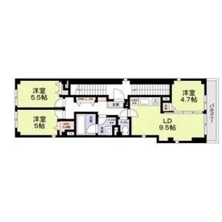 mont noir大岡山【2階】の間取り