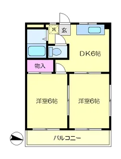 ニューストンハイム【3階】の間取り