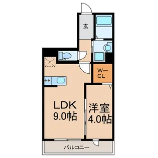 SUNRISE津田沼 V【1階】の間取り