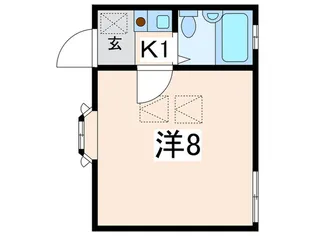 ル-ムジョイ【1階】の間取り