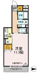 SPIRALTOWN【3階】の間取り