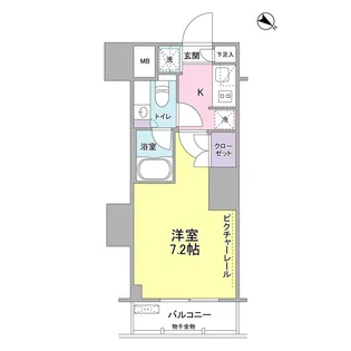 SIL西五反田【2階】の間取り