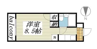 メゾン・ド・セドール【2階】の間取り