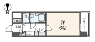 新丸子ダイカンプラザCity【10階】の間取り