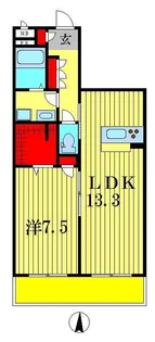 エル コリーヌ【2階】の間取り
