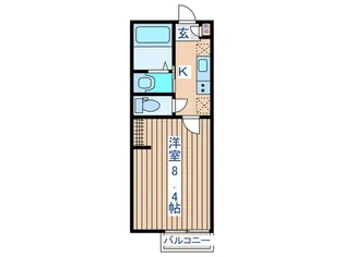 ロイスヒルズ原町【2階】の間取り