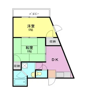 山本マンション【1階】の間取り